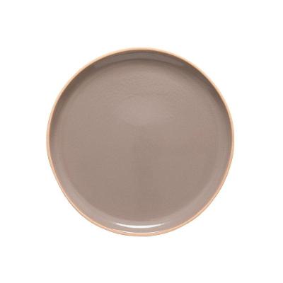 Prato De Sobremesa Copa E Cia Vivant Em Cerâmica Vanilla
