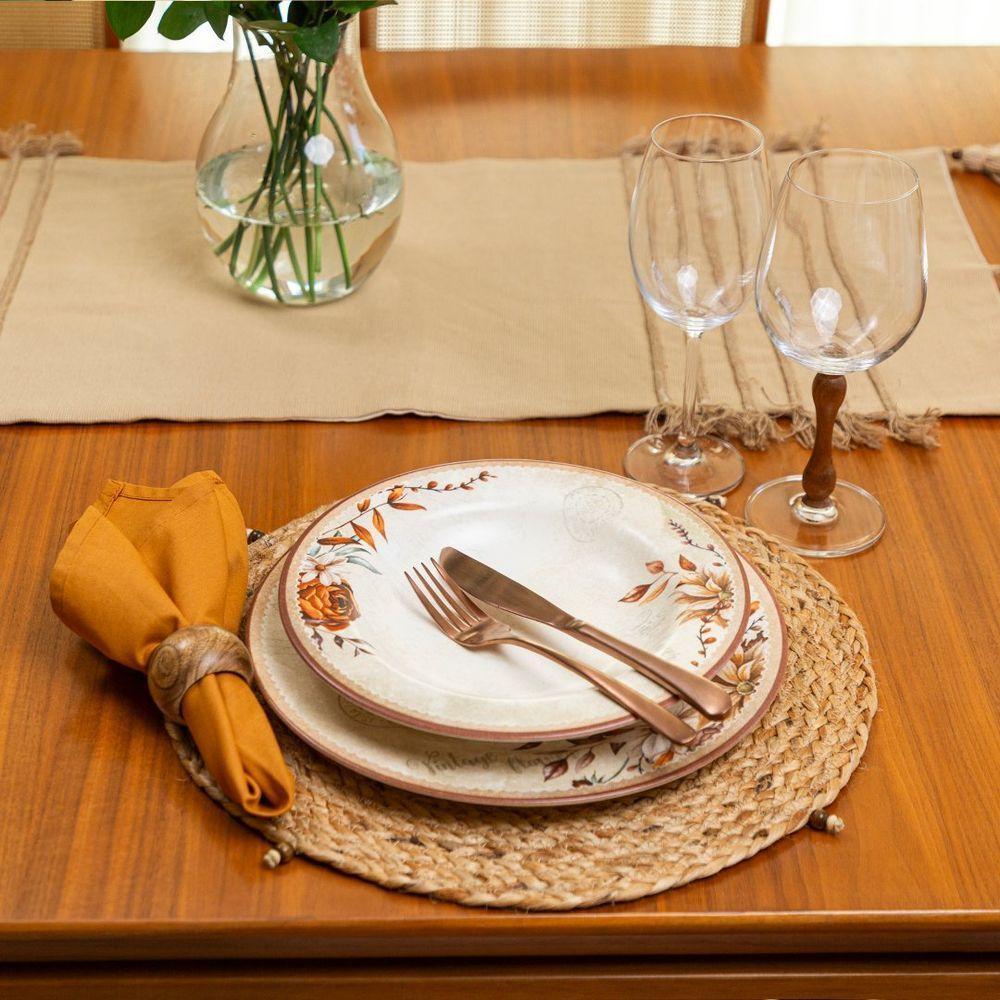 Prato Raso Copa E Cia Aquarelle Em Cerâmica Adele - 2