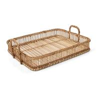 Bandeja Copa E Cia Bamboo Retangular Com Alças - 1