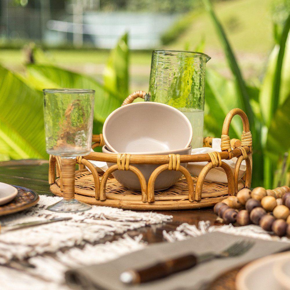 Bandeja Copa E Cia Trancoso Circular Com Alça - 3