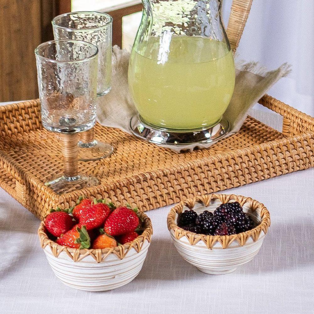 Bowl Copa E Cia Rattan Capri Médio - 2