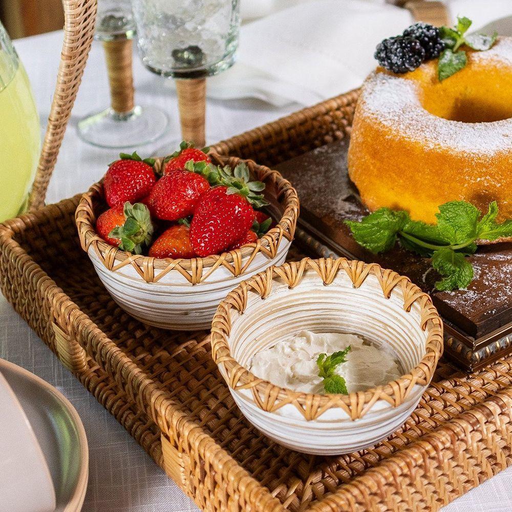 Bowl Copa E Cia Rattan Capri Médio - 3