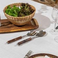 Conjunto De Talheres Copa E Cia Para Salada 2 Peças Garbo Bamboo - 2