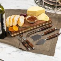 Conjunto De Talheres Copa E Cia Para Queijo 3 Peças Garbo Bamboo - 3