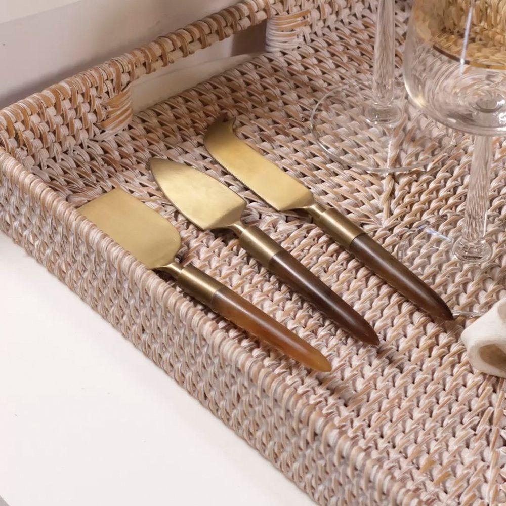 Conjunto De Talheres Copa E Cia Para Queijo 3 Peças Garbo Ilhéus - 2