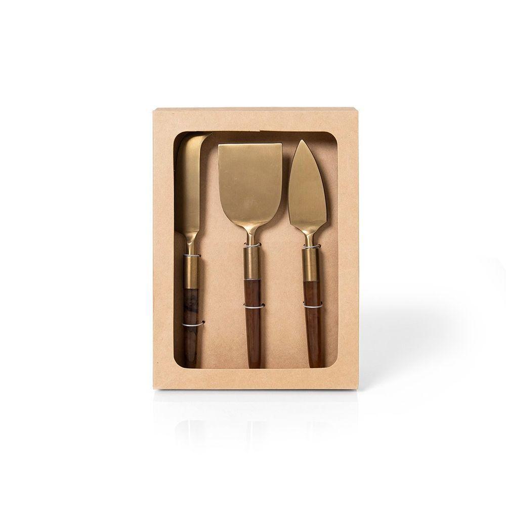 Conjunto De Talheres Copa E Cia Para Queijo 3 Peças Garbo Ilhéus - 5