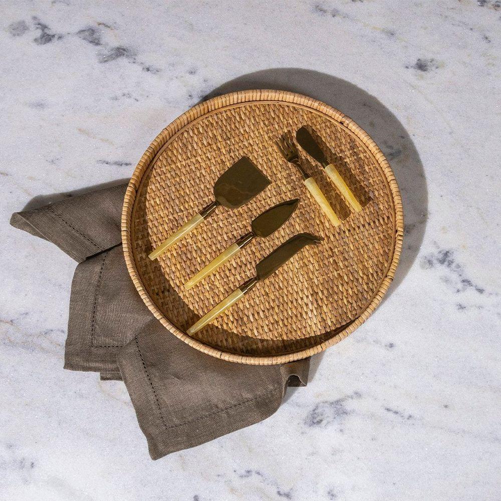 Conjunto De Talheres Copa E Cia Para Queijo 3 Peças Garbo Turim - 4