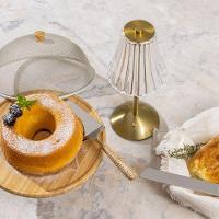 Conjunto De Talheres Copa E Cia Para Bolo 2 Peças Garbo Rattan Natural