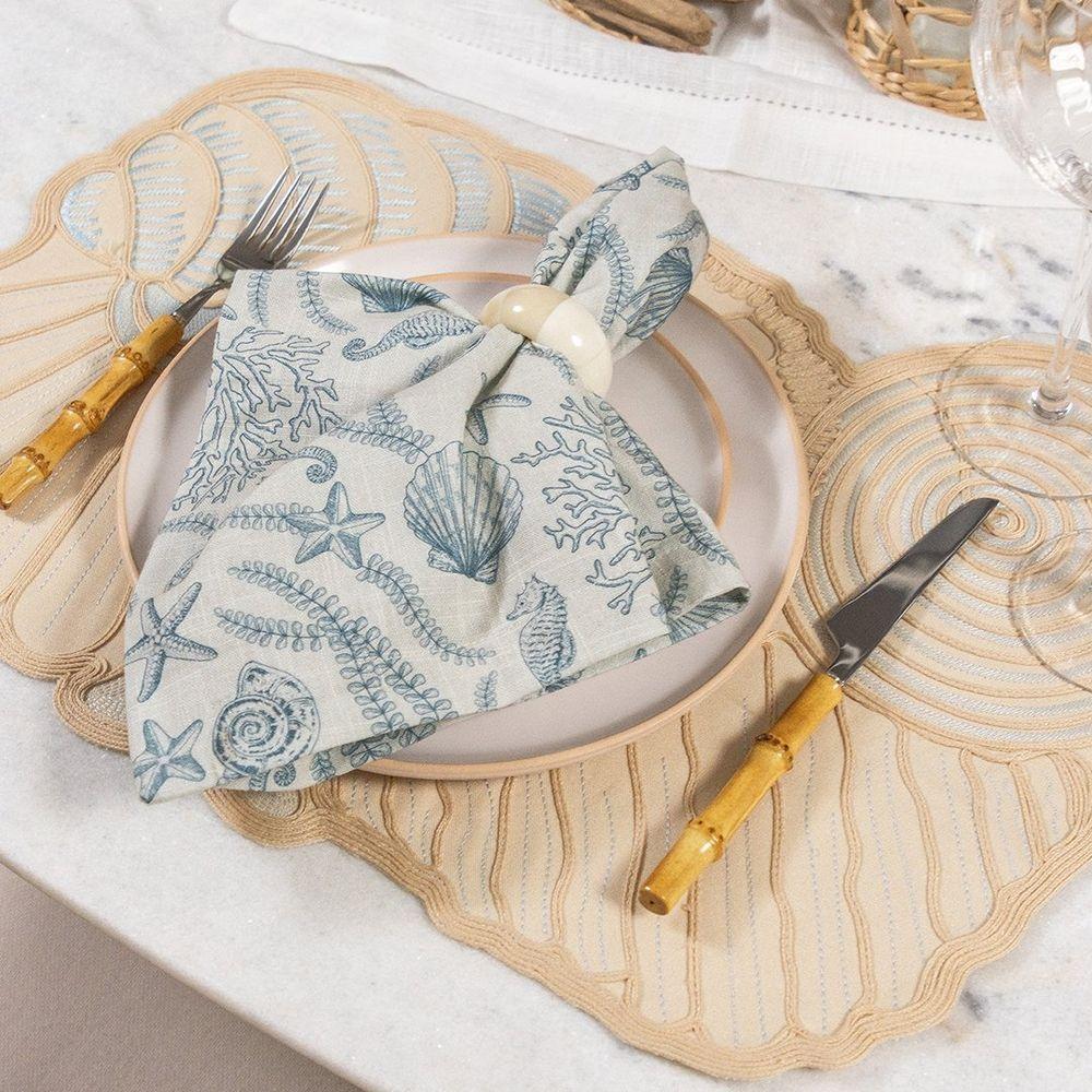 Jogo Americano Copa E Cia Avulso Brazil Nature Sea - 4