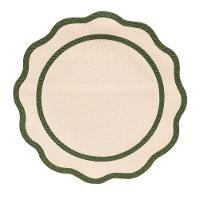 Jogo Americano Copa E Cia Avulso Brazil Nature Lola Circular Oliva - 1