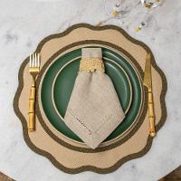 Jogo Americano Copa E Cia Avulso Brazil Nature Lola Circular Oliva - 5