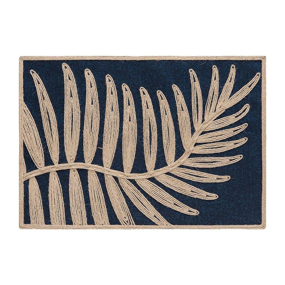 Jogo Americano Copa E Cia Avulso Brazil Nature Palm Denin - 1