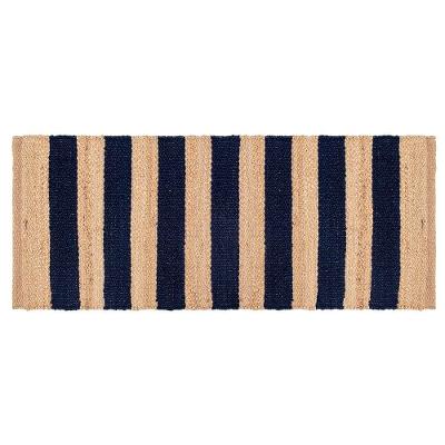 Tapete Copa E Cia Sense Nature Daru Marinho Com Natural - 50 X 120 Cm