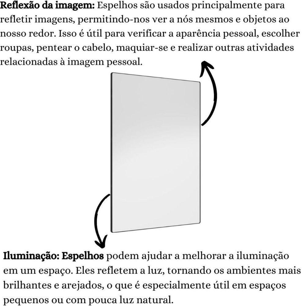 Espelho Decorativo Star Com Moldura Preto - 5