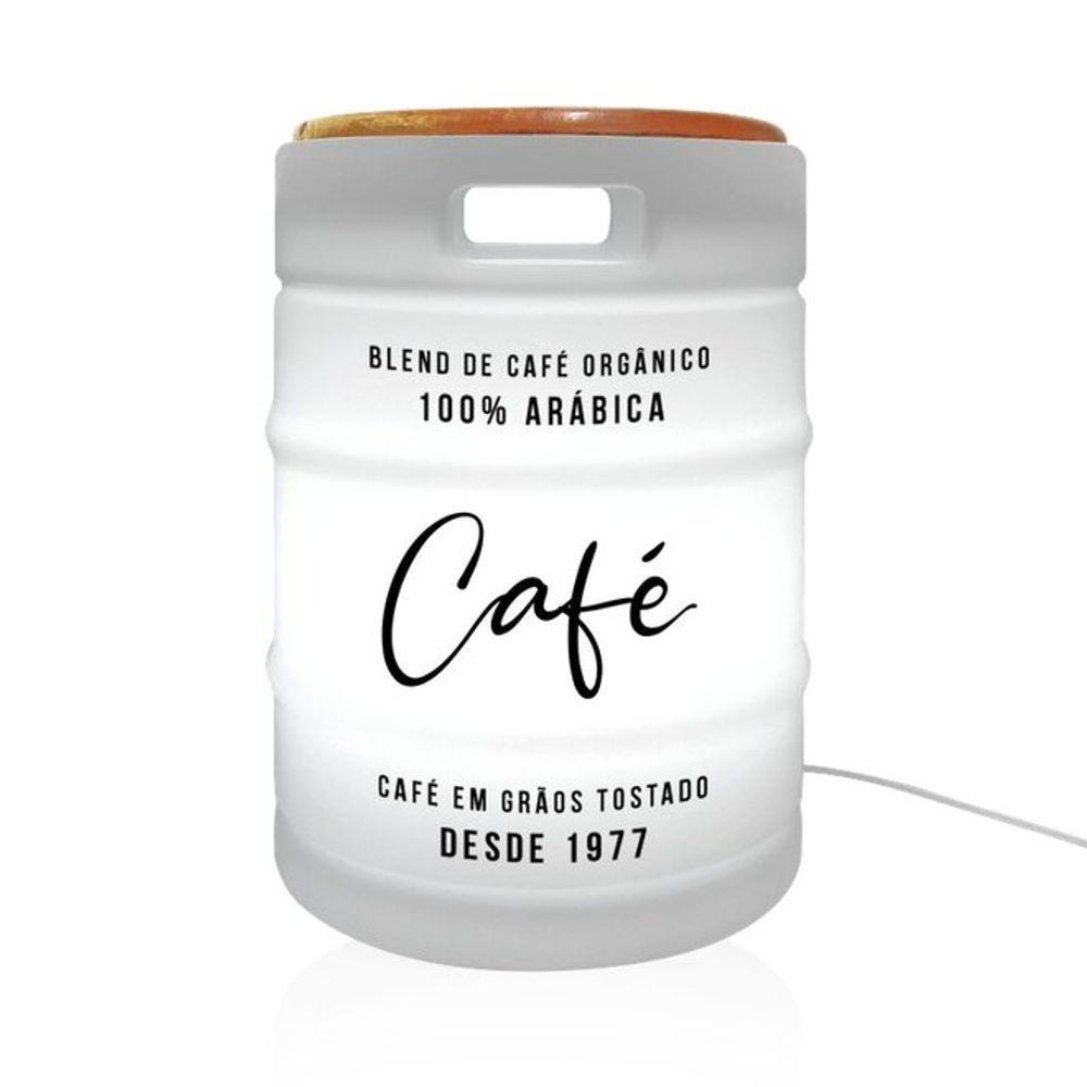 Luminária Elegante Estilo Barril - Iluminação Sofisticada Para Ambientes Aconchegantes - 1