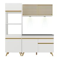 Cozinha Compacta 3 Peças Com Leds Veneza Up Multimóveis - 1