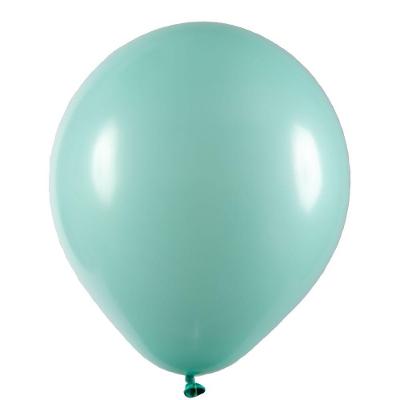 Balão De Látex Verde Claro - 9 Polegadas - 50 Unidades