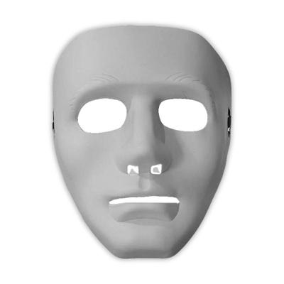 Máscara Sem Face Para Fantasias - 1 Unidade Cor Branco
