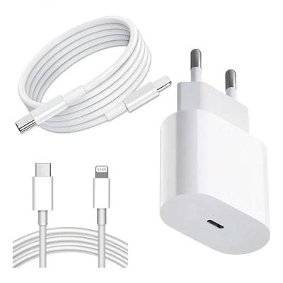 Cabo Carregador Compatível Com Iphone 8 Plus X XR 11 12 13 14 Proo Max Branco Turbo Boyu Cell 20W Tipo C