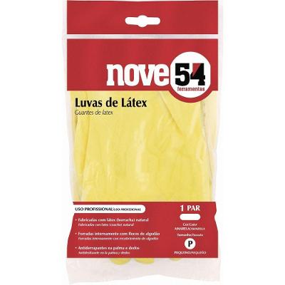 Luva Látex M Amarela Com Forro Ca13336 - Nove54