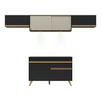 Cozinha Compacta 4 Peças Com Leds Veneza Up Multimóveis - 1