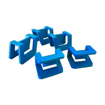 Kit 54 Clipe Organização Gaveta 5 Azul Presto