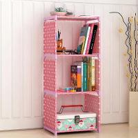 Estante Porta 4 Prateleiras Livros Organizador Brinquedos Modular Quarto Lavanderia Objetos Cozinha - 2