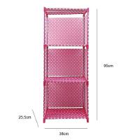 Estante Porta 4 Prateleiras Livros Organizador Brinquedos Modular Quarto Lavanderia Objetos Cozinha - 5