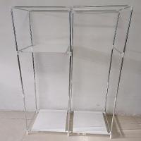 Guarda Roupa Portatil Sapateira Cabideiro Organizadora Multiuso Quarto Closet Camping Praia Roxo - 6