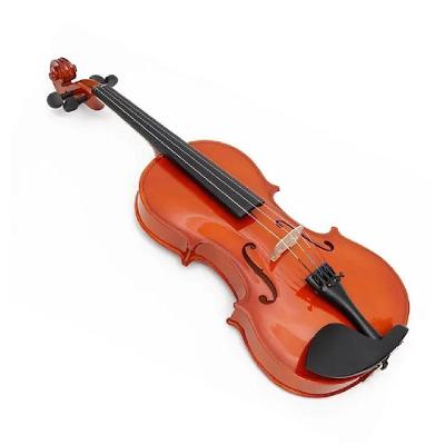 Violino 1/4 Luxo Completo Acustico Maleta Arco Madeira Breu Cavalete Violinista Iniciante Infantil