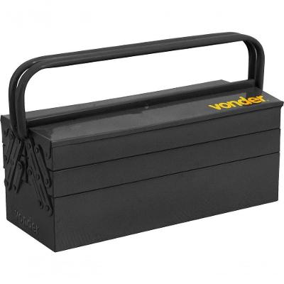 Caixa Metálica Para Ferramentas Sanfonada 500x190x200mm 5 Gav