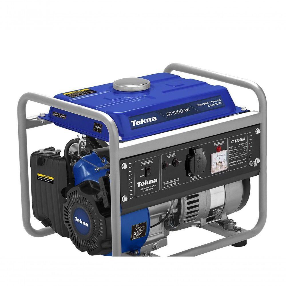 Gerador à Gasolina Gt1200aw 220 1100W Mono. Tekna 220V - 3