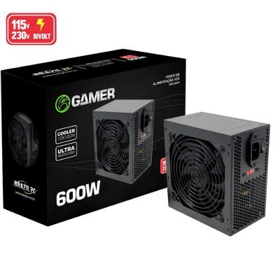 Fonte 600w Real - Atx - Brazil Pc -tronos - Bpc-s6350v1 C-caixa
