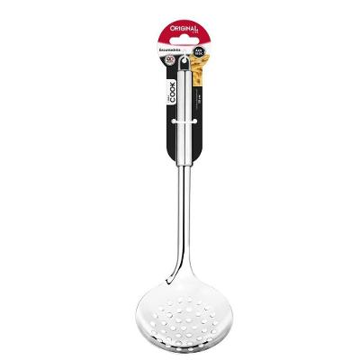 Escumadeira Para Frituras Alimentos Em Aço Inox 32cm