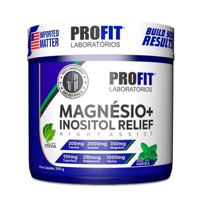 Relief Magnésio 350mg E Inositol 2000mg Hortelã Profit