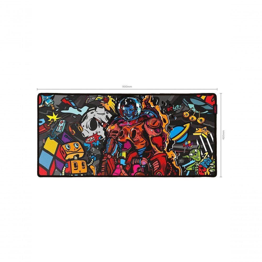 Mouse Pad Gamer Pcyes Dr Kepler Extended 900 X 420 - - 5