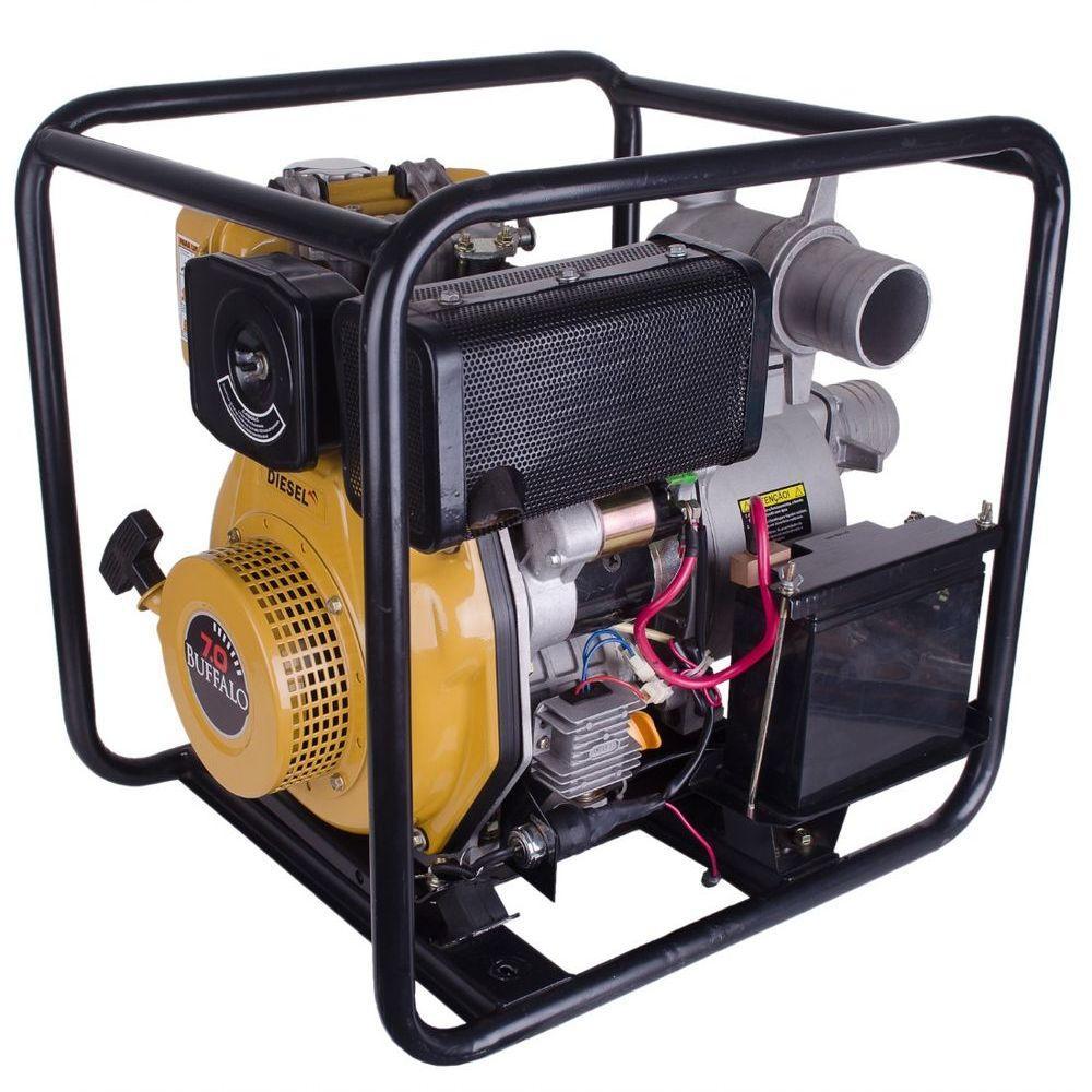 Motobomba Diesel Auto Escorvante 3x3 7cv P Elétrica Buffalo - 2