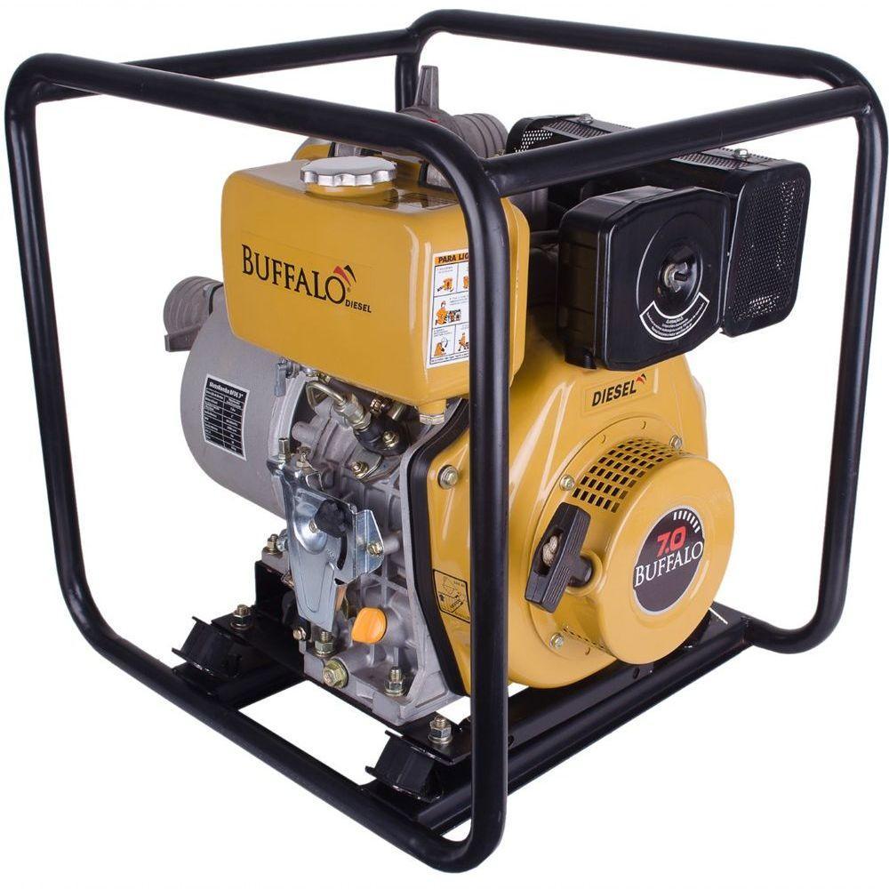 Motobomba Diesel Auto Escorvante 3x3 7cv P Elétrica Buffalo - 4