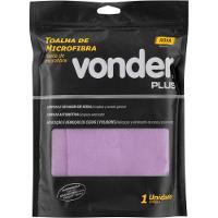Toalha 40x60cm 400gsm Microfibra Roxa Vonder Plus - 2