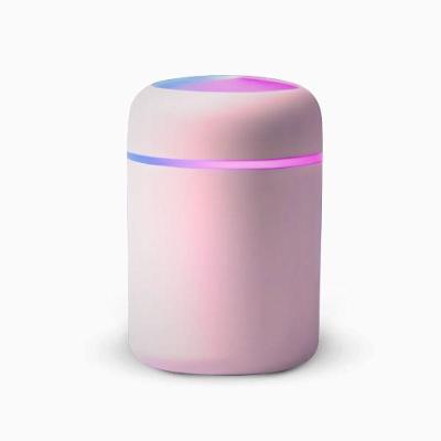 Umidificador Portátil Ultrassônico Com Luminária Led – Compacto, Silencioso E Multifuncional - Rosa