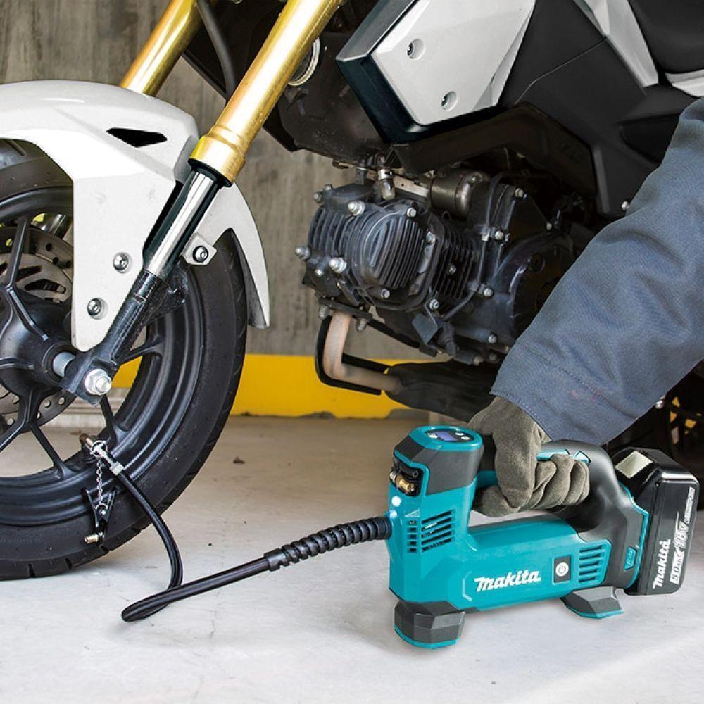 Compressor De Ar Portátil Sem Fio 18V 120 Psi Dmp180z Makita - 8