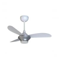 Ventilador De Teto Ventisol Mistral 3 Pás Branco/cinza Bivolt - 3