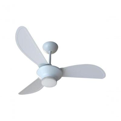 Ventilador de Teto Ventisol 30W 3 Pás Branco Mistral com Luminária LED 18W Bivolt