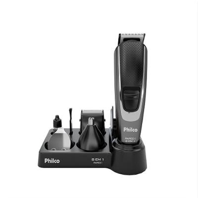 Aparador De Pelos Philco 8 Acessórios Pape01 Bivolt Bivolt