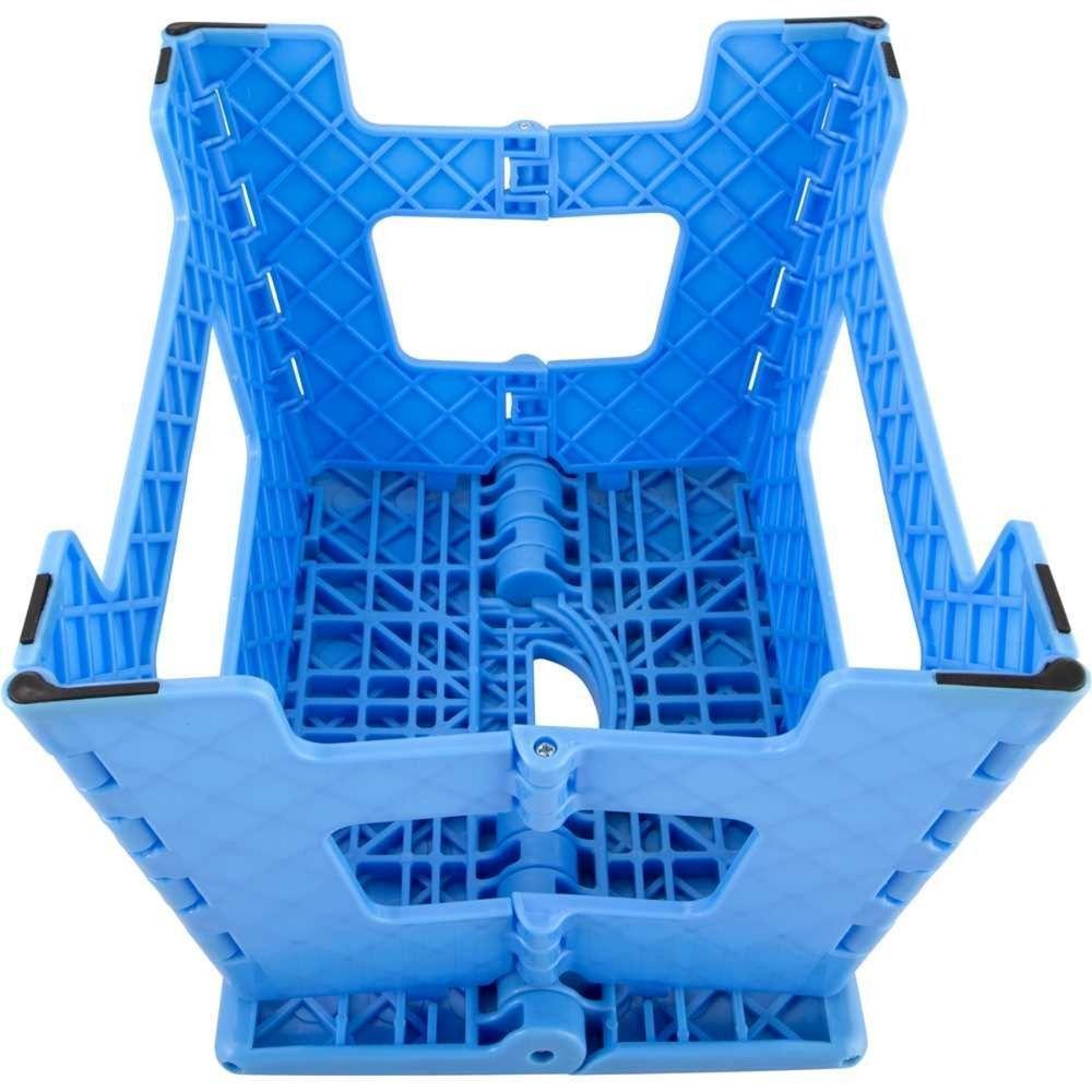 Banqueta Plástica Dobrável Azul 220mm Vonder - 3