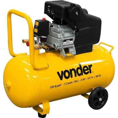 Motocompressor De Ar Mcv 50 50 Litros - Vonder 110V