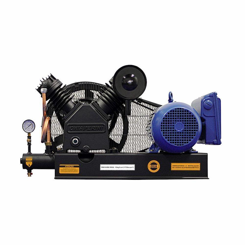 Compressor De Ar A.pressão Base Mono 5hp 220-440v Chiaperini - 1