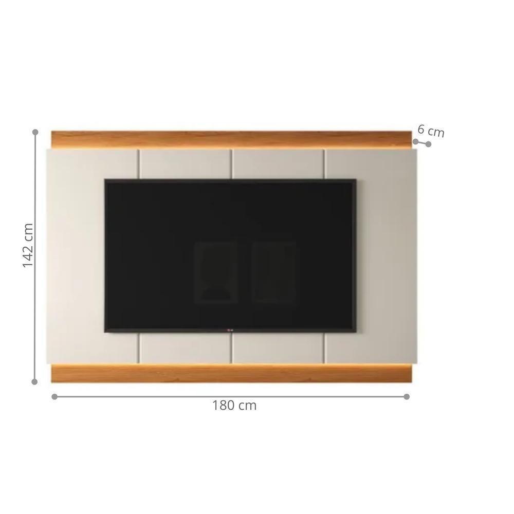 Painel Tv Finlandia Jequitiba/off White - 2