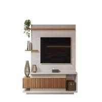 Painel Suporte Filipinas Off White Perolizado/jequitiba Ripado - 3