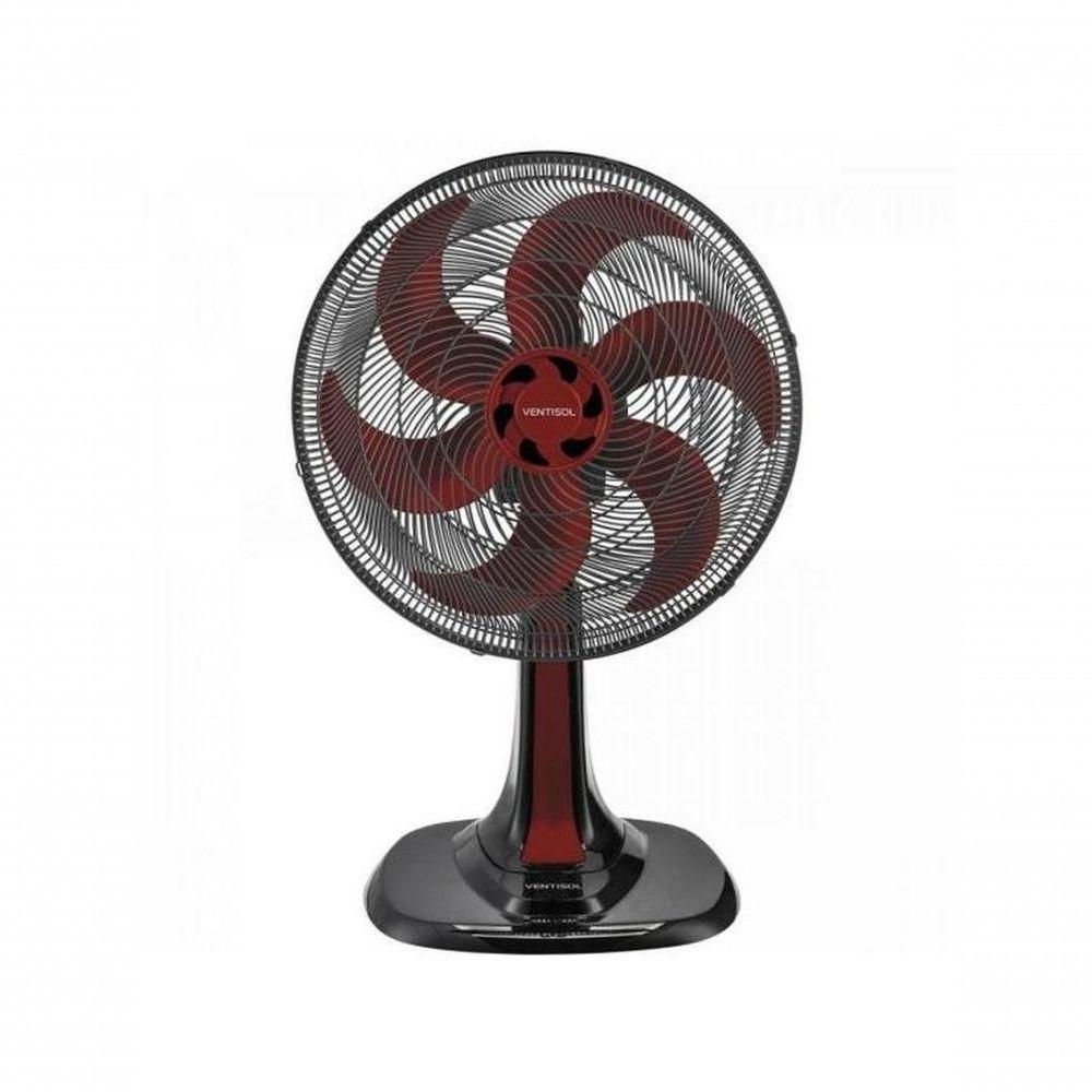 Ventilador De Mesa Ventisol Turbo 6 30cm Vermelho 110V - 1